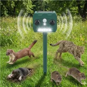 태양광 초음파 LED 텃밭지킴이 유해 야생 동물 차단 퇴치기 치기 고라니기 뱀지기 캠핑장 정원 주차장안심