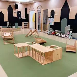 MONI 아기클라이밍 미끄럼틀 아기사다리 보드 체력단련