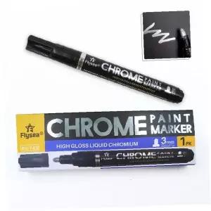 모형 프라모델 도색용 메탈릭 광택 크롬 액상 마킹펜 세밀 작업 취미 공예 표면