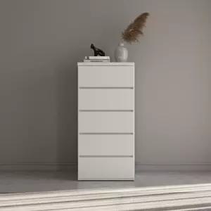 두리앳가구 노엘 5단 600 속깊은 서랍장