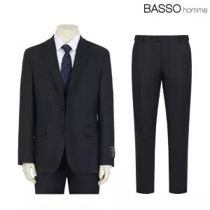 [바쏘옴므] 울 블렌디드 소프트 투톤 수트(WSY1JW09AWSY1PV09A) 528395