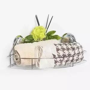 [생활] 코너선반 뉴 강력흡착 라운드