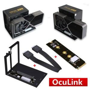 m.2 어뎁터 ADT Link eGPU OCuLink GPU 도크 PCIe 고속 PC 노트북 외장 비디오 그래픽 카드 M 2 OcuLink PCIE X16 4 0x4