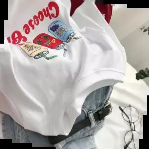 여름맨투맨 여성 스탠다드핏 박스티 라운드넥 루즈핏 오버핏 여름