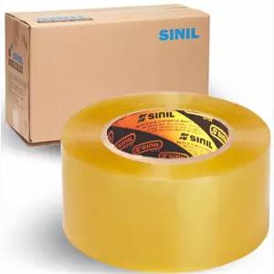 신일 박스테이프 80M 40개 택배 포장용 OPP 투명테이프 경포장 투명 황색