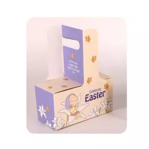고집 부활절 계란 포장 에그캐리어 꽃 10매 6175