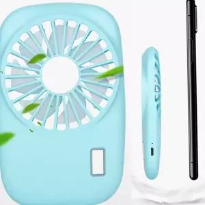 목걸이 선풍기 슬림 카드형 초경량 휴대용 선풍기 여름 무소음 캠핑용 사무실 탁상용 충전식 저소음 야외용