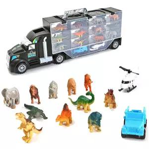 이앤오 공룡 장난감 캐리어 트럭세트 -552226 트럭 완구