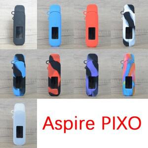 레이스 끈 보호 질감 스킨 커버 고무 소프트 백이 포함된 ASPIRE PIXO용 실리콘 케이스