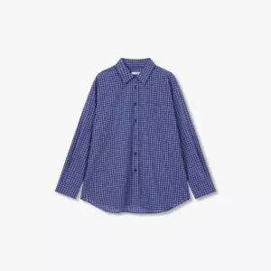 [롯데백화점]스튜디오톰보이 오버핏 스몰 체크 셔츠 9176221987
