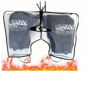 1쌍 겨울용 호환 바이크 오토바이 핸들바 장갑 방수 보온 전기 자전거 열  커버