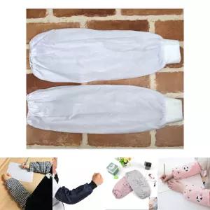 국산 민무늬 흰색토시/가정/학원/방수/작업/옷보호/사무용/토시/주방용/흰토시/작업용/여름팔토시