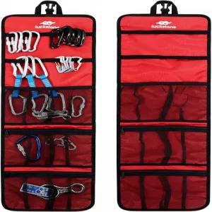 새티니어 2팩 클라이밍 퀵드로우 걸이 보관 가방 카라비너 후크 기어 장비 부품 컬렉션 접이식 바인딩 소형