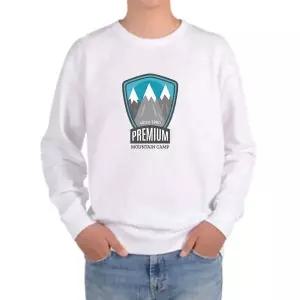 [에이치플러스몰]기모맨투맨 프리미엄 마운틴 캠프 등산 디자인