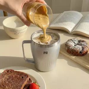 필모아 티타늄세라믹 머그 텀블러 U473MU v2.0 보온 보냉 도자기 컵