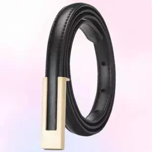 밸트 여자 스퀘어 슬림 패션 면바지 버클 얇은 원피스허리띠 허리 캐주얼허리띠