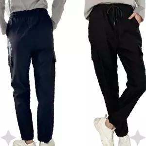간절기 남녀공용 카고 조거 밴딩 트레이닝 팬츠 건빵 스판 캐주얼 운동복 하의