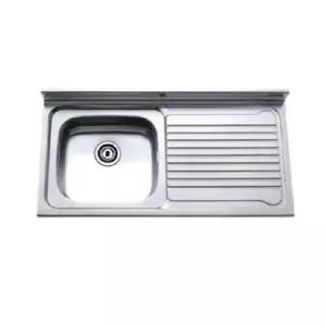 BS백조 씽크볼 씽크대상판 싱글볼 SS1200