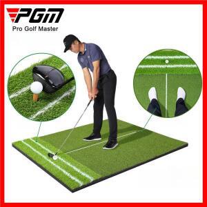 PGM 골프 스트라이크 매트 보조 라인 가이드 1.2x1.5m 실내 실외 스윙 패드 DJD050