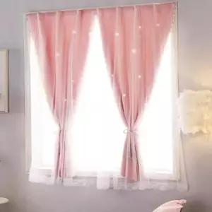 커튼 붙이는 펀칭 암막커튼 별빛햇살 무타공커튼 100X150