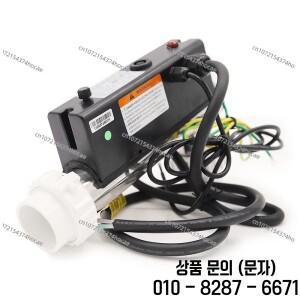 1KW/2KW/3KW 수영장 욕조 히터 온도 조절기 전기 난방 장비 순환