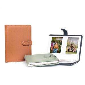 5인치 Instax 와이드 포토 앨범 80 포켓 Fujifilm W400/W210/W300 용 인스턴트 카메라 영화 티켓 사진 보관