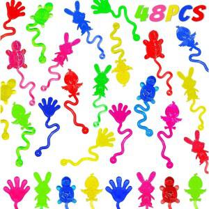 보이아이크 부활절 달걀 필러 & 어린이 48개 지원, 끈적끈적한 필수품 벌크 미니 보물 소년 장난감, 소녀를 장난감 - 용품 청소년 파티 에그 위한 스터퍼 상자 핸드, 교실용 헌트 바구니