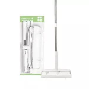 나무이야기 사선컷팅 테이프클리너 와이드 24cm 돌돌이 청소 바닥 밀대 롱핸들