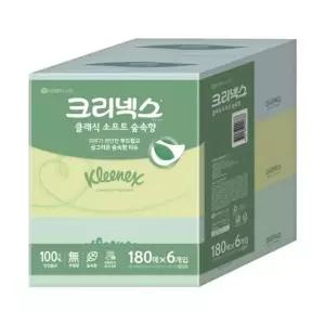 유한 크리넥스 숲속향 곽티슈 화장지