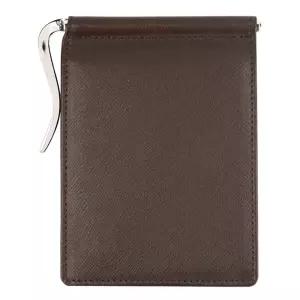 웍스 천연소가죽 슬림 반지갑-머니클립(브라운) GT703 문구반점 이노웍스 지갑 머니크립 남성지갑