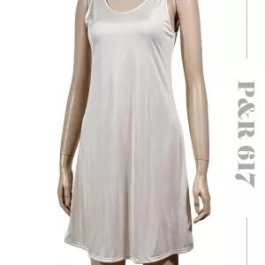 피엔알 런닝형 수면 원피스 인견 슬립 나시 속치마 잠옷 이너 속옷