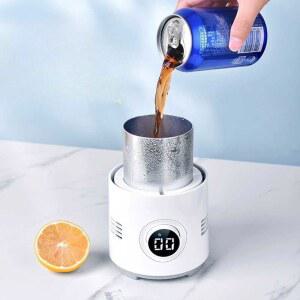 수냉각기 휴대용 탁상용 물컵 온도유지 캠핑 쿨링기 차량용 미니 급속 제빙기