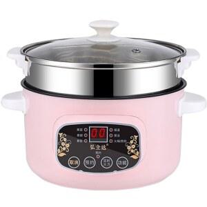 전기찜솥 학생 냄비 다목적 찌고 냄비가 전골 불착용 미니 신기찜면 영국 세라믹멀티쿠커