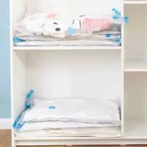 의류 이불 압축팩 투명 소형 70x50 옷장 정리 수납 압축비닐 압축백 압축포장