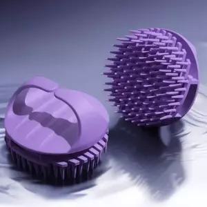 두피 마사지 브러쉬 부드러운 실리콘 각질제거 두피 샴푸 브러쉬 헤어 관리 목욕