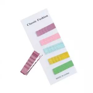 단체 가능 고급 캔디 컬러 웨이브 실핀 SET 학교 사무실 관공서 기관 대량