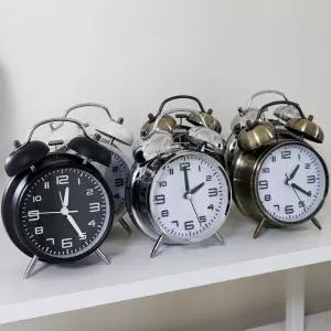 탁상 자명종 알람 시끄러운 시계 무소음 LUAZ-X01 [fB7CCD0]