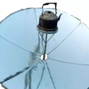 태양열 조리기 태양광 실험 집광 물체가열 캠핑 야외