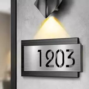 세대호수 룸넘버 아파트 호수 번호판 문패 현관문 호실 표시판 인테리어