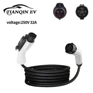 J1772 32A 7KW 2M/5M/10M 충전 연장 타입1 EV 케이블 코드 전기차 커넥터