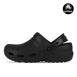 크록스 스페셜리스트 II 벤트 클로그 워크 샌들 블랙 205619-001