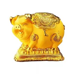 복 돼지 저금통 복돼지 행운 황금 대형 인테리어