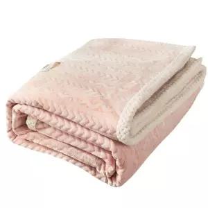 담요 격자 던지기 두꺼운 양고기 겨울 캐시미어 침대 침구 무늬 따뜻한