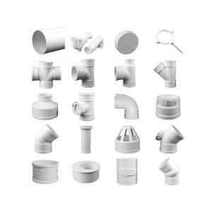 pvc 트랩 배수 베란다 연결 PVC 하구수 50형 엘보 수도 파이프 A PVC관