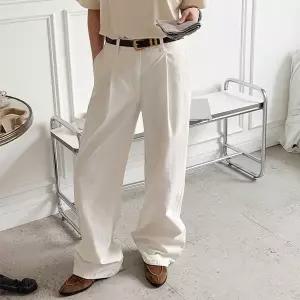 [난닝구] 도스펠 핀턱팬츠