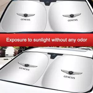 제네시스 G80 GV70 GV80 GV60 G70 에센티아 네올룬 G90 GV90 X 액세서리용 차량용 선쉐이드 바이저 UV 차단