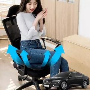 (제품 TYPE 1 - 쿨링 4팬)SM6 호환 휴대용 쿨링방석 자동차방석