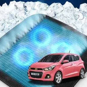 (제품 TYPE 1 - 쿨링 4팬)더넥스트스파크 자동차 호환 4팬 쿨링방석 메쉬