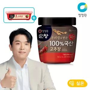 초고추장 170g 증정 청정원 순창 100% 국산고추장 1kg, 1개 202163