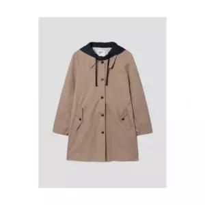 매장정품 8SECONDS 에잇세컨즈 하프 트렌치 후드 코트 베이지 35633TCC1A 1210473